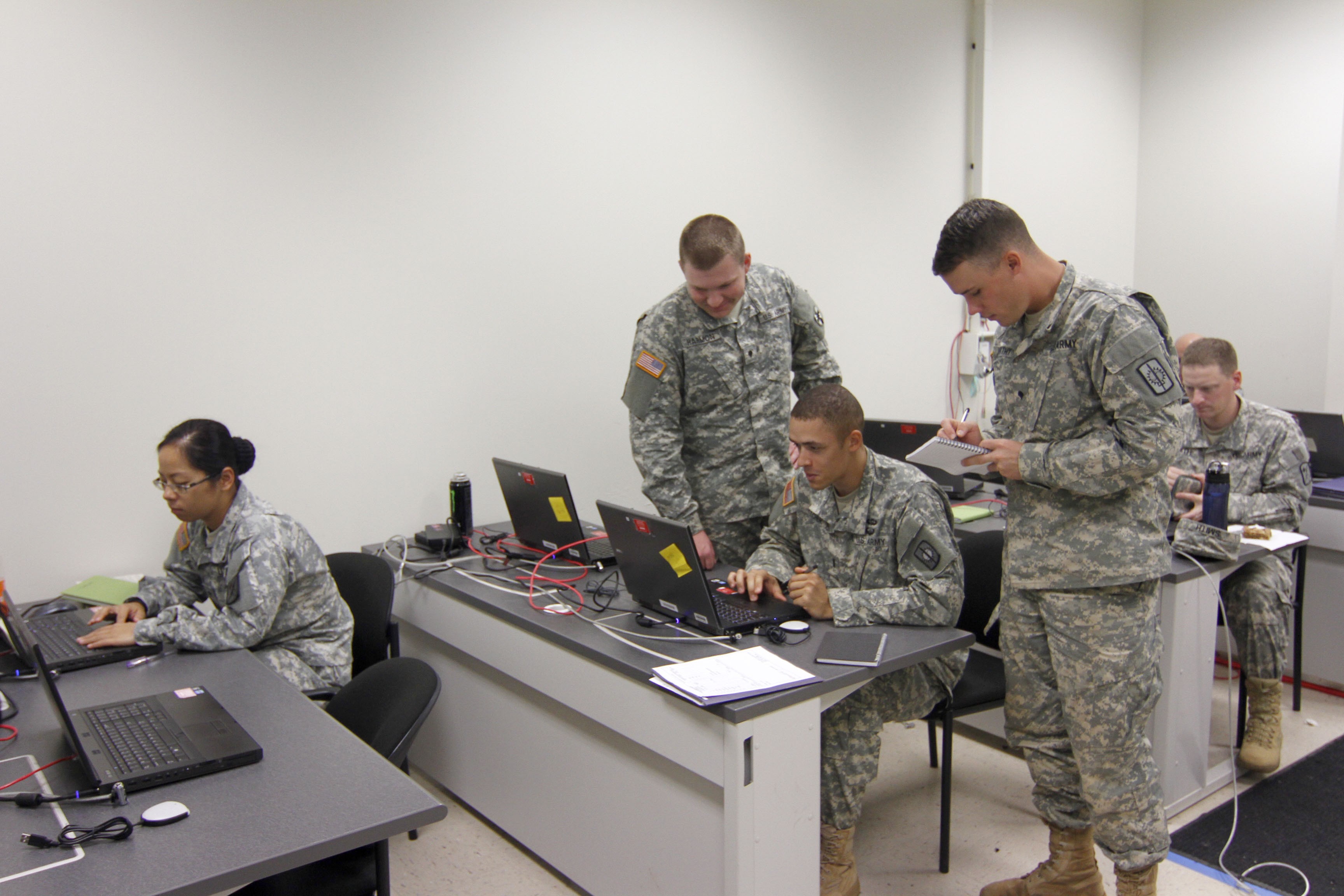 Intelligence Soldiers focus on sustainment and humanitarian aid ...