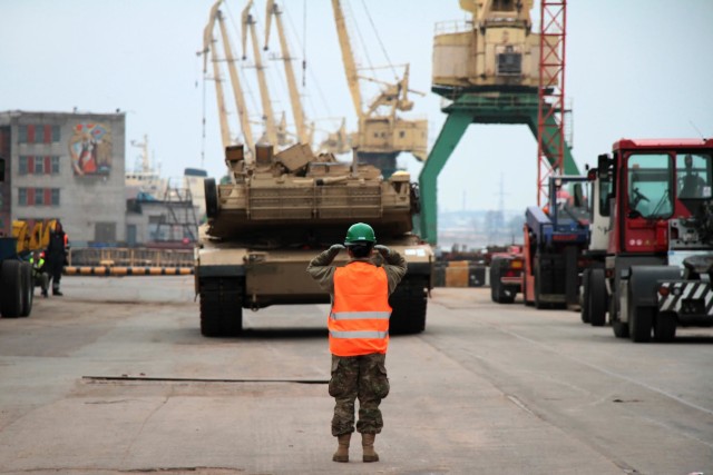 Allied port ops in Riga reinforce Atlantic Resolve