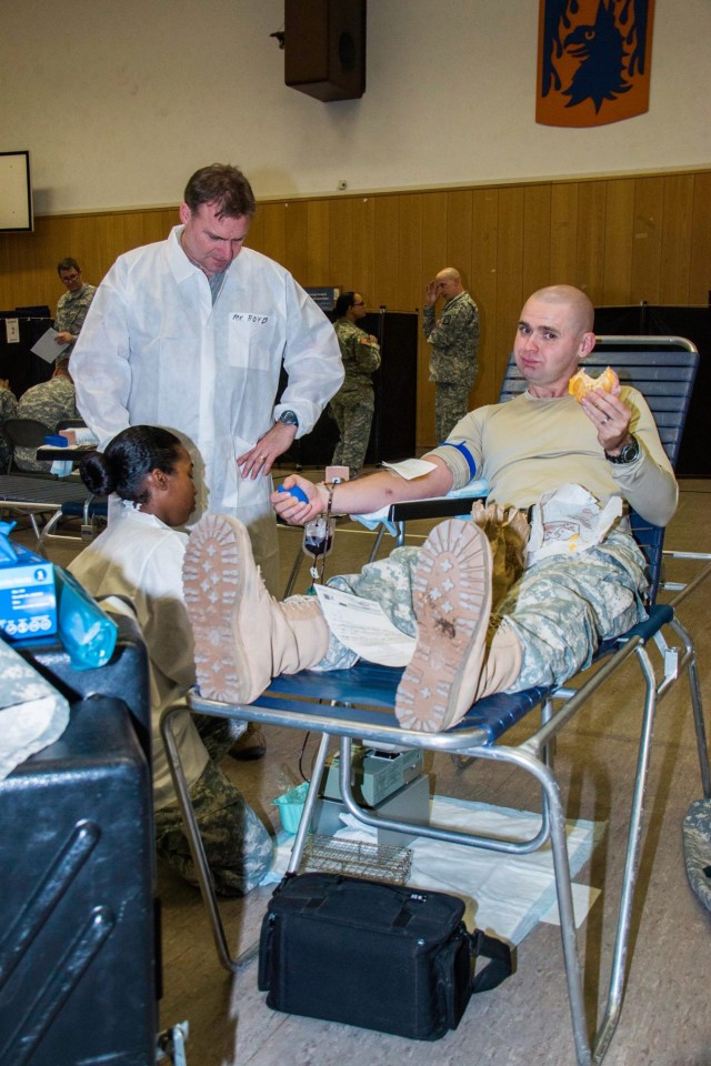 412th ASB Annual Spring Blood Drive