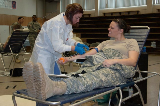 412th ASB Annual Spring Blood Drive