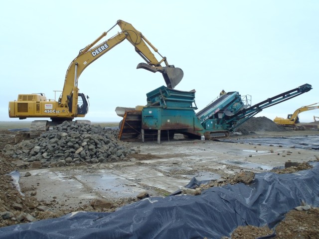 Screen plant operations
