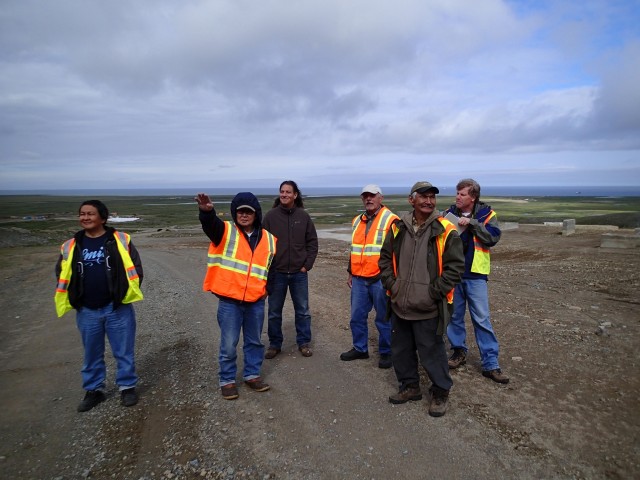 Tribal leaders visi Northeast Cape