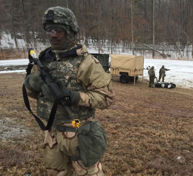 Battalion trains for CBRNE elimination operations