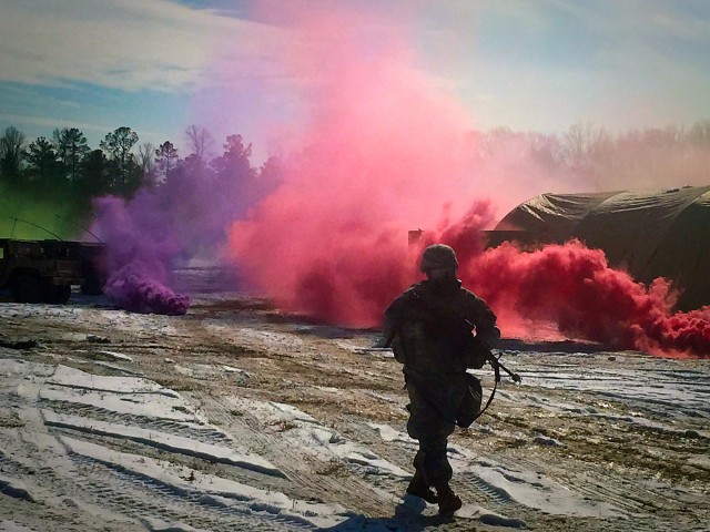 Battalion trains for CBRNE elimination operations
