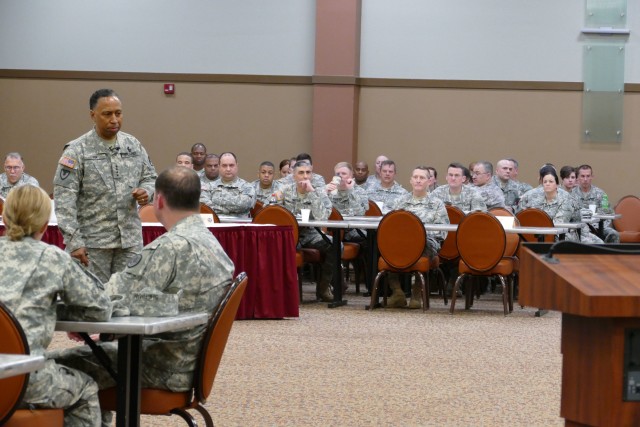 Via speaks to logistics officers
