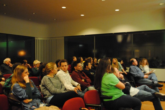 Students from the German christian university in Hannover, Germany
