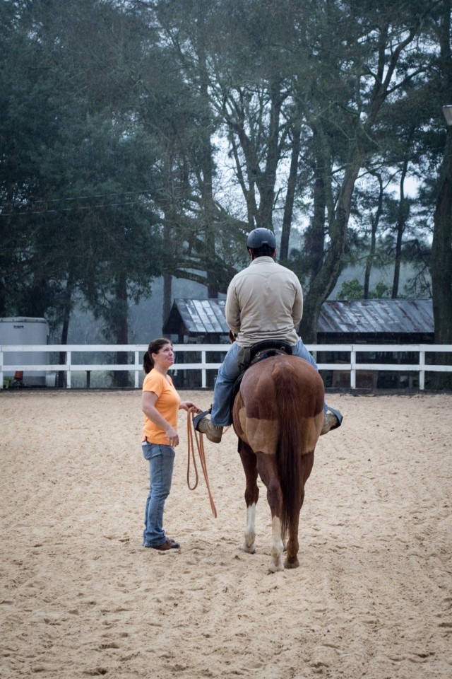 Green Berets Learn Horseback Riding