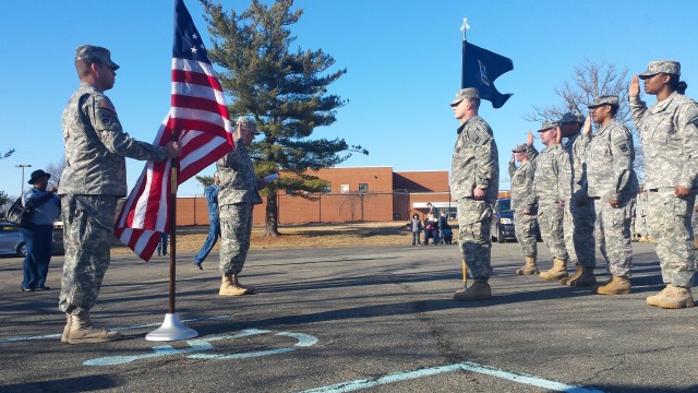 Army Reserve Commands Across Virginia Join in Mass Reenlistment