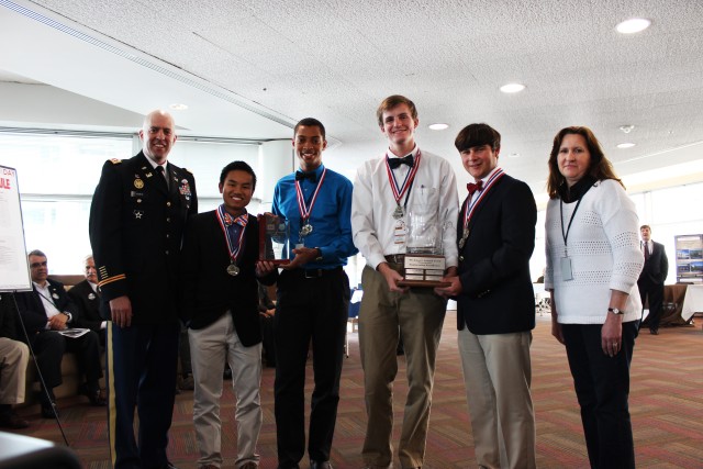 Winning Team - Overall Winners for Engineering Career Day 2015