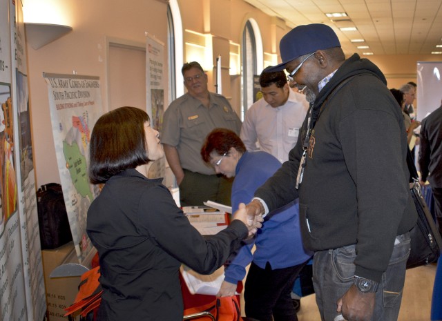 Veterans Discover new Corps' Careers at job fair