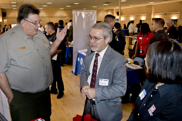 Veterans Discover new Corps' Careers at job fair