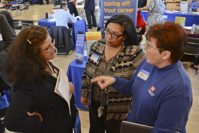 Veterans Discover new Corps' Careers at job fair