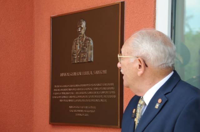 Modern US Army Reserve Center named after Maj. Gen. Santoni
