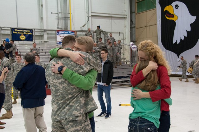 Fort Campbell Soldiers redeploy home from Africa