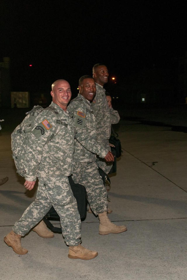 Fort Campbell Soldiers redeploy home from Africa