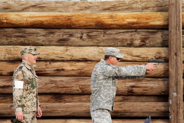 Soldiers strive for German armed forces proficiency badge