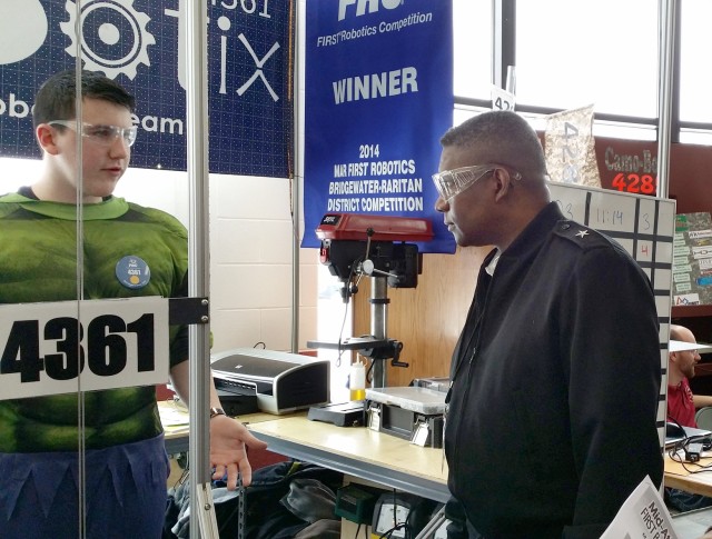 Picatinny Arsenal supports robotics competition