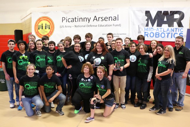 Picatinny Arsenal supports robotics competition
