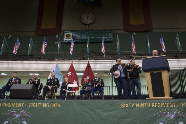 Joint Chief's Chairman Visits New York's 69th Infantry