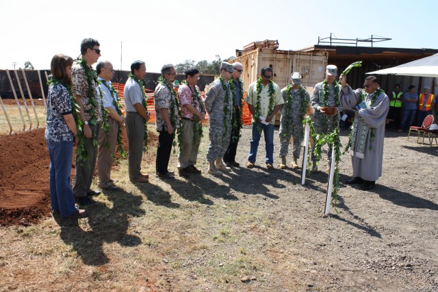 Army Corps, Army Garrison-Hawaii Participate in Groundbreaking for Phase 2 of CAB Complex