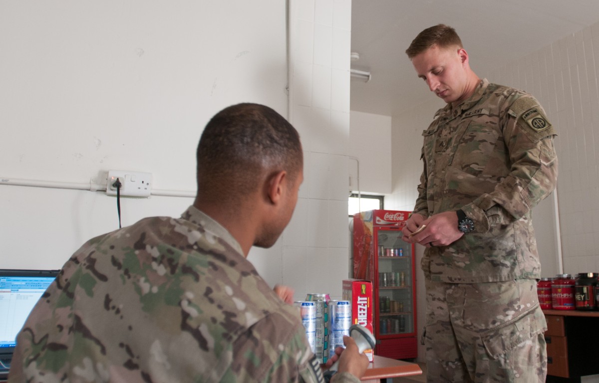 AAFES, 'Big Red One' work together to bring exchanges, comforts of home