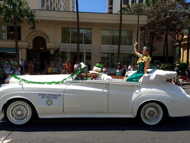 U.S. Army Health Clinic- Schofield Barracks employee announced as the Society of the Friends of St. Patrick of Hawaii 2015 Irish Person of the Year