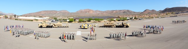 Wide angle view of NTC formation