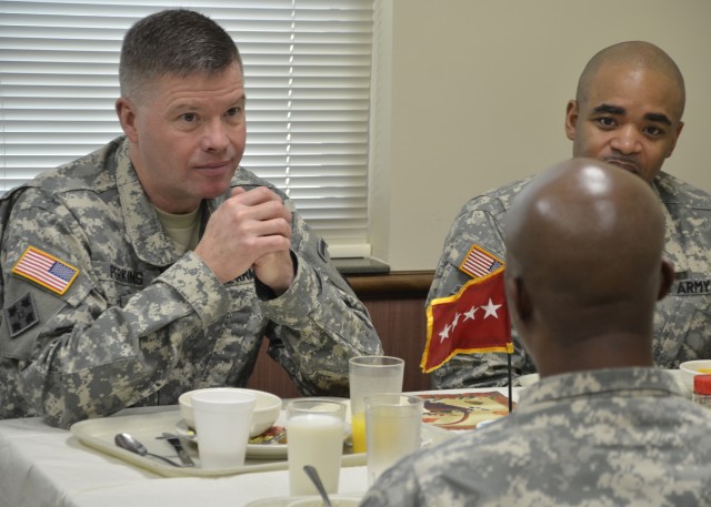 TRADOC commander visits Fort Jackson, discusses Army Operating Concept