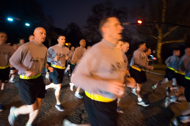 Running through