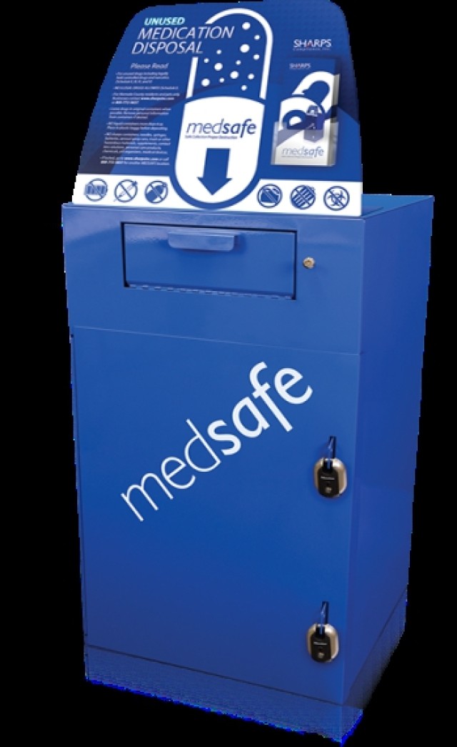 Hospital provides 'medsafe' boxes for used meds disposal 