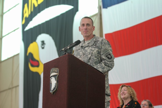 Triumphant Return: Division redeploys after Ebola mission