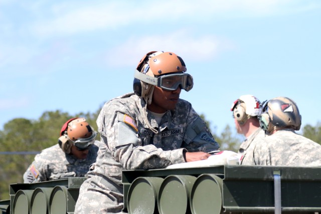The Air Cavalry lights up the sky over Camp Lejeune