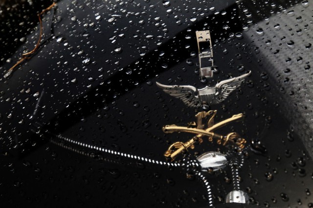 The Air Cavalry lights up the sky over Camp Lejeune