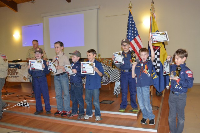 Vicenza Cub Scout Pack 295 Pinewood Derby