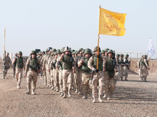 Iraqi soldiers train to win