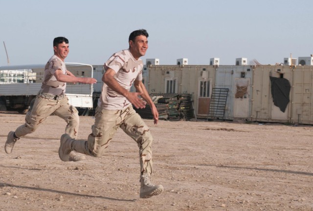 Iraqi soldiers train to win