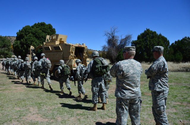 University of Arizona cadets get field professional development from Electronic Proving Ground Commander