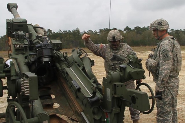 'Patriot' artillerymen exercise battalion mass shoot