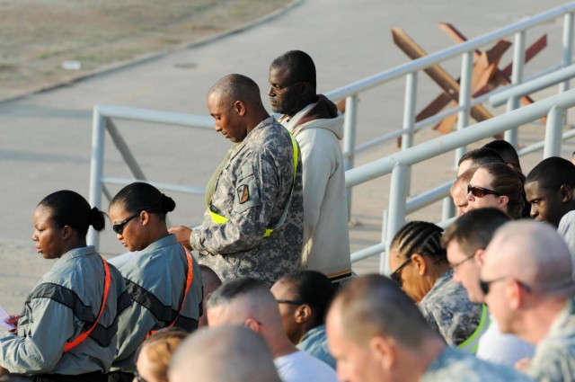 Easter without the bunny: Sunrise Service for Service Members