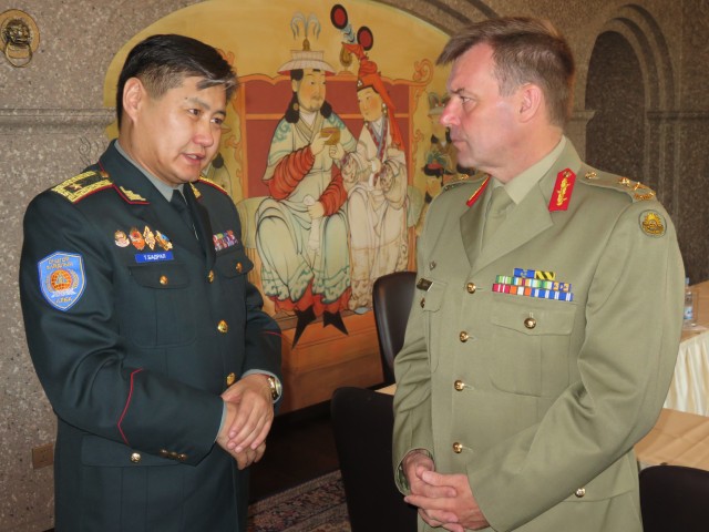 General officers discuss opening of GObi Wolf 2015