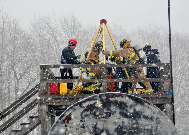 Confined space firefighter training 3