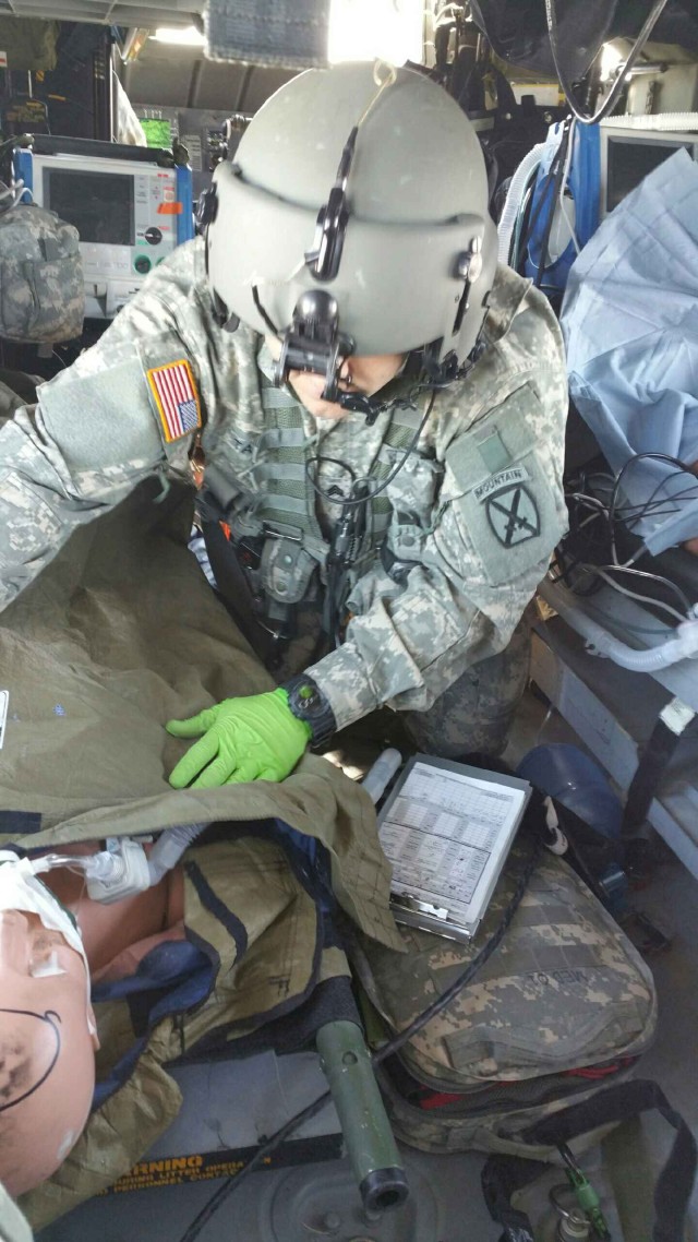 10th CAB Dustoff Company crowns best flight medic, crew chief, co-pilot