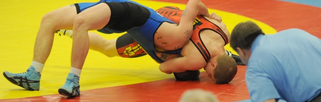 Army pins 14th straight Armed Forces wrestling title