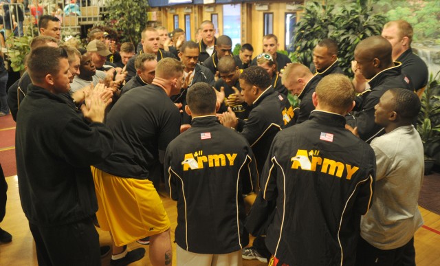 Army pins 14th straight Armed Forces wrestling title