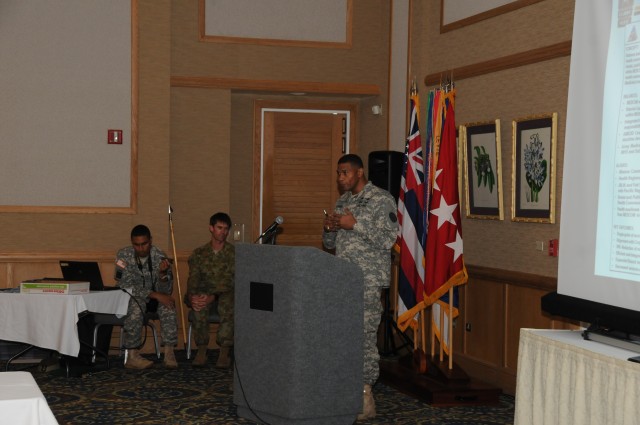 Brig. Gen. Patrick Sargent gives Army Medicine brief