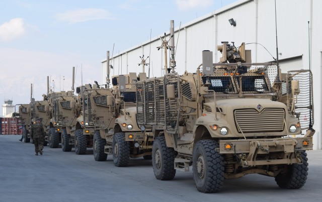 AFSBn-Afghanistan builds, maintains infantry company equipment set for rapid issue