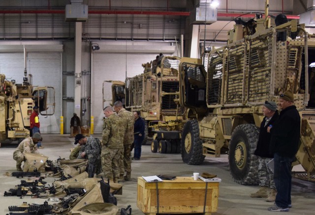 AFSBn-Afghanistan builds, maintains infantry company equipment set for rapid issue