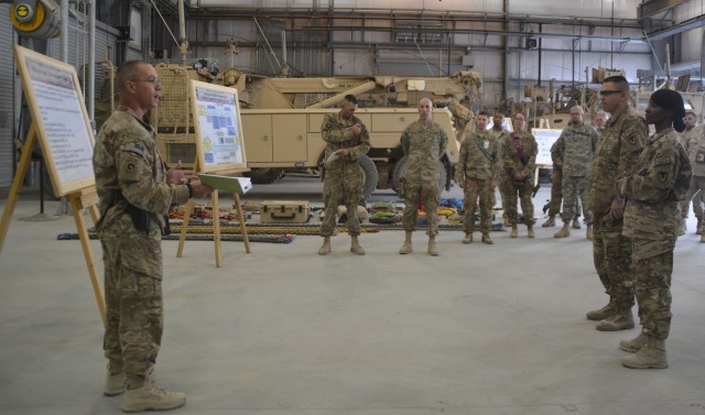 AFSBn-Afghanistan builds, maintains infantry company equipment set for rapid issue