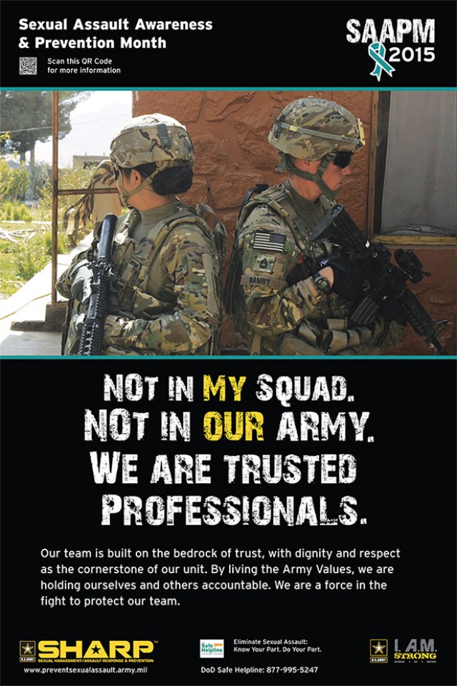 Sexual Assault Awareness And Prevention Month 2015 Article The United States Army 4911