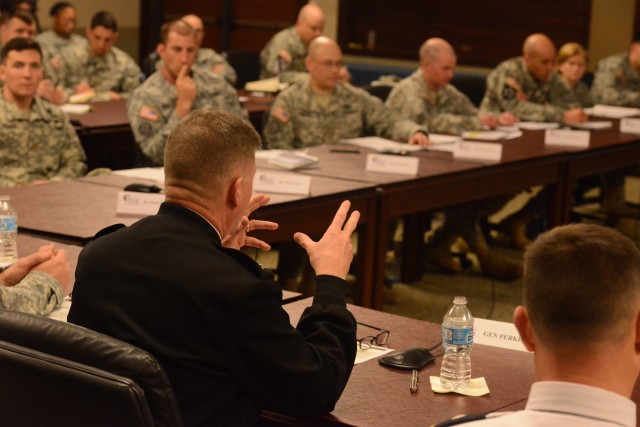 Combat arms branches lacking diversity, majors tell Perkins